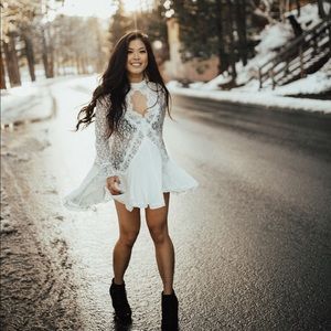 Free People Lace Top